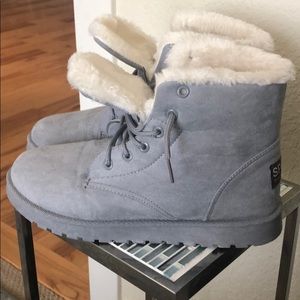 Suede Boots